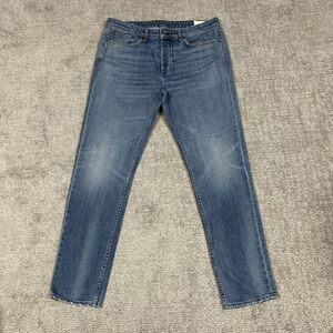 Rag & Bone Jeans Mens 36x32 Blue Fit 2 Slim Straight Standard Issue Denim